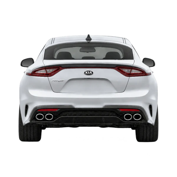 2021 Kia Stinger in Silber, Ansicht: Heck