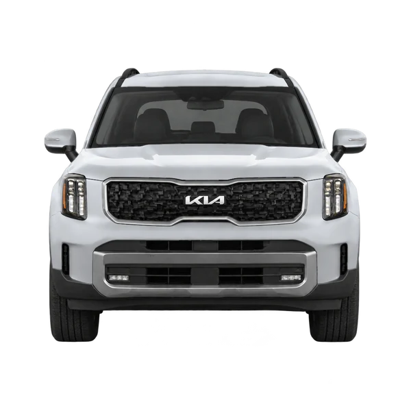 2026 Kia Telluride in Silber, Ansicht: Front