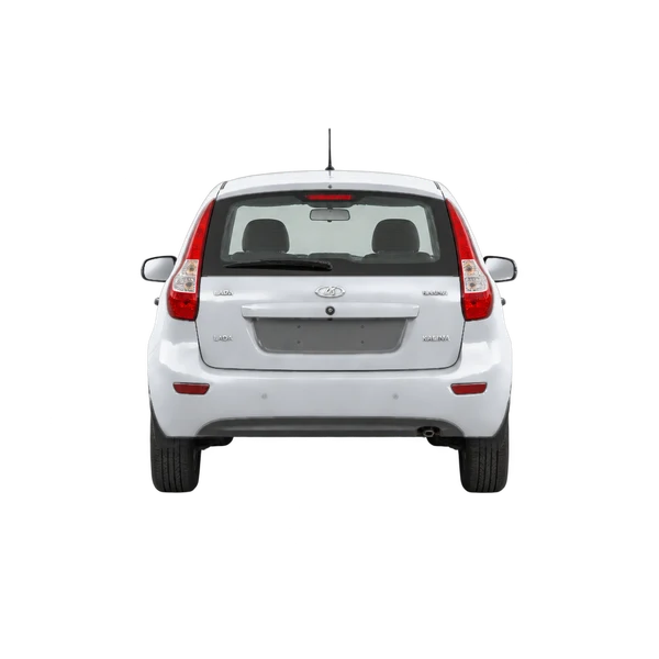 Lada 1119 2012 argent, vue arrière
