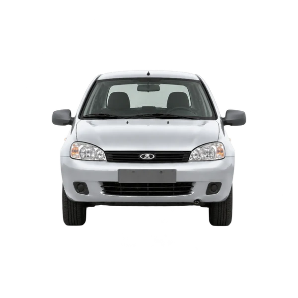 Lada 1119 2013 argent, vue avant