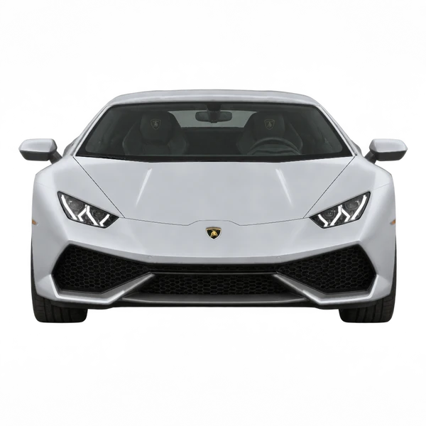 2021 Lamborghini Huracan in Silber, Ansicht: Front