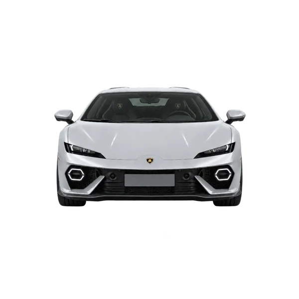 Lamborghini Temerario 2025 prata, vista frente