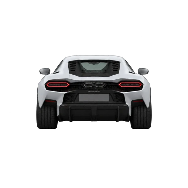 Lamborghini Temerario 2025 prata, vista traseira