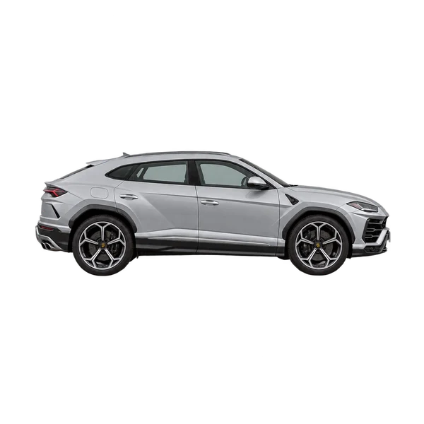 2024 Lamborghini Urus in Silber, Ansicht: Seite (nach rechts gewandt)
