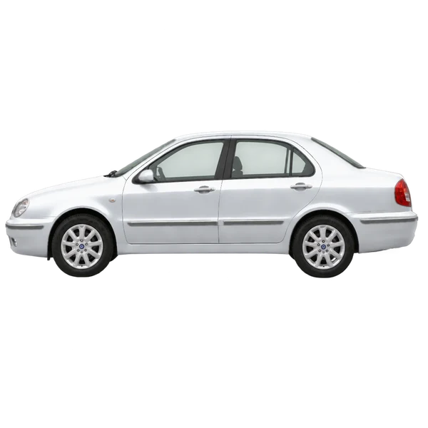 Lancia Lybra 2002 prata, vista lateral (voltada para a esquerda)