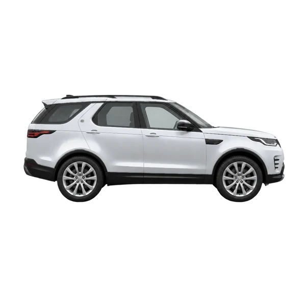 2027 Land Rover Discovery in Silber, Ansicht: Seite (nach rechts gewandt)