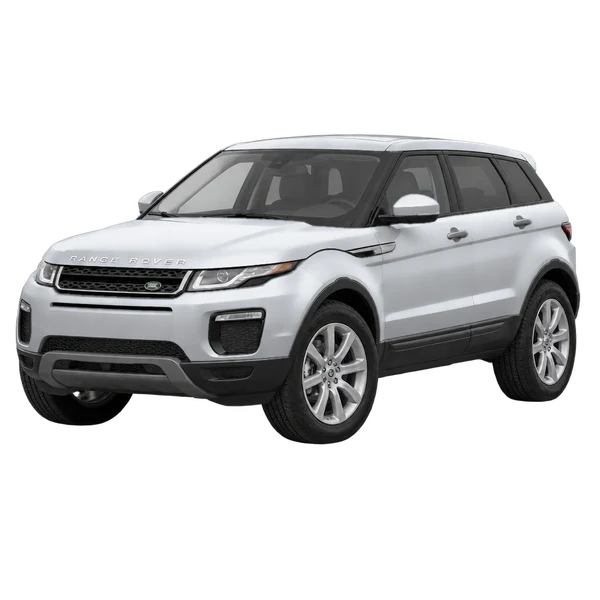 2016 LAND ROVER EVOQUE — Front three-quarter (facing left), silver