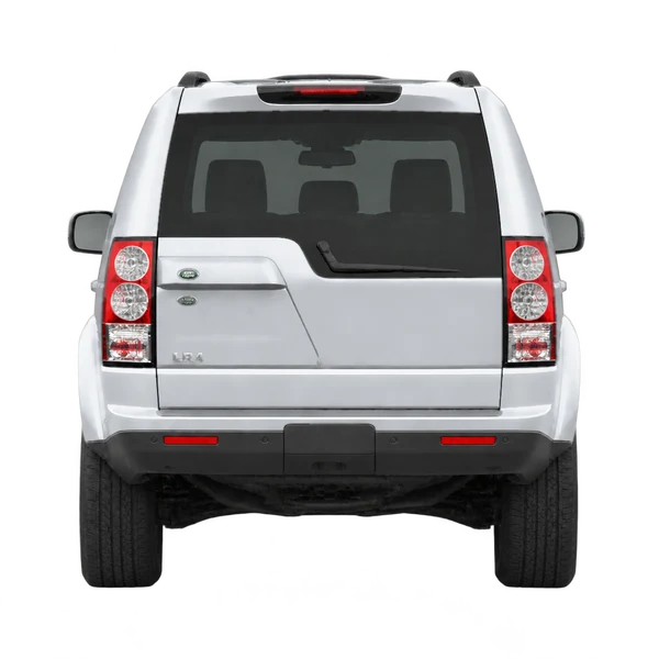 2015 Land Rover LR4 in Silber, Ansicht: Heck