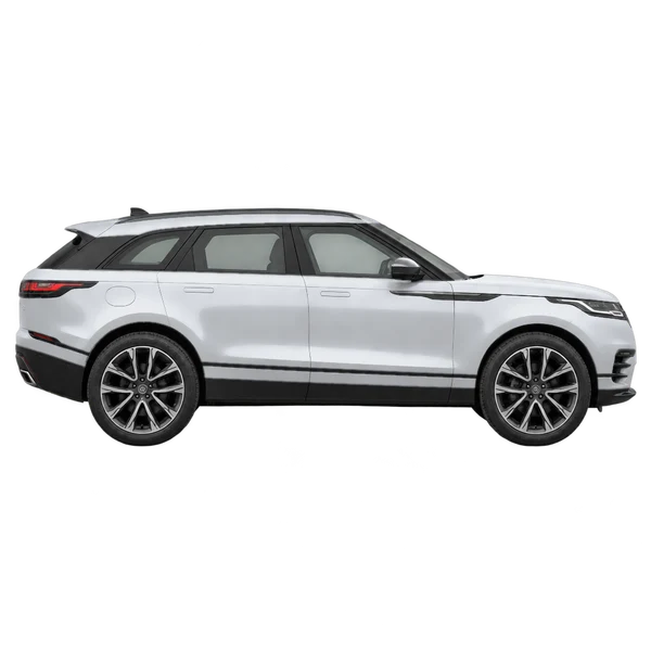 Land Rover Range Rover Velar 2018 argent, vue profil (tourné vers la droite)