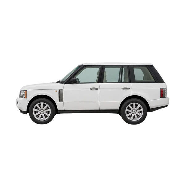 Land Rover Range Rover 2007 blanc, vue côté (vers la gauche)