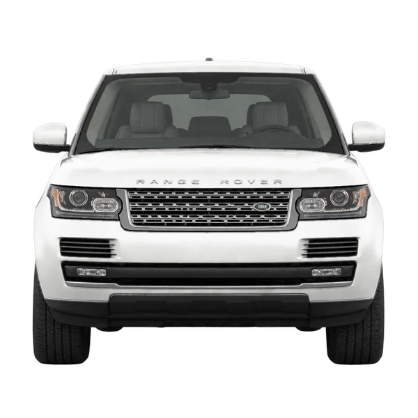 Land Rover Range Rover 2013 en blanco, vista frontal