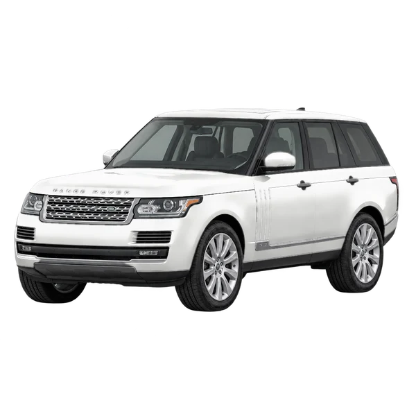2016 Land Rover Range Rover in weiß, Ansicht: Dreiviertelansicht vorne (nach links gerichtet)