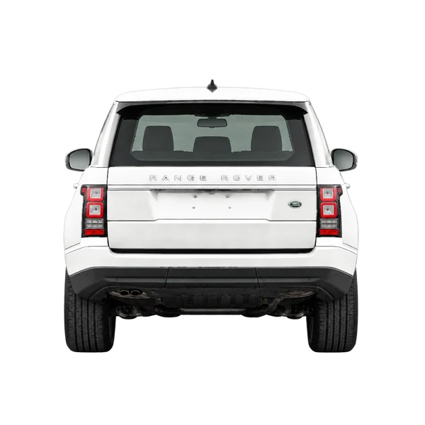 2018 Land Rover Range Rover in weiß, Ansicht: Heck