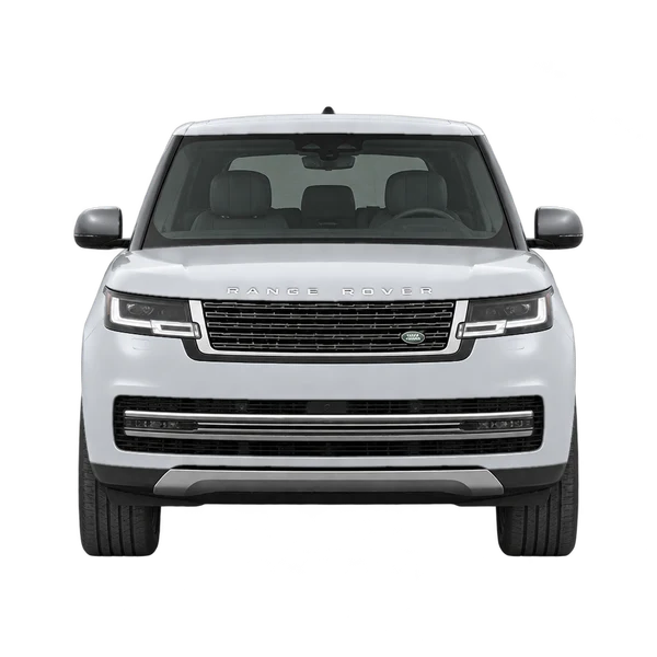 Land Rover Range Rover 2025 en plateado, vista frontal
