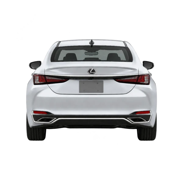 シルバーの2027 Lexus ES（リアビュー）