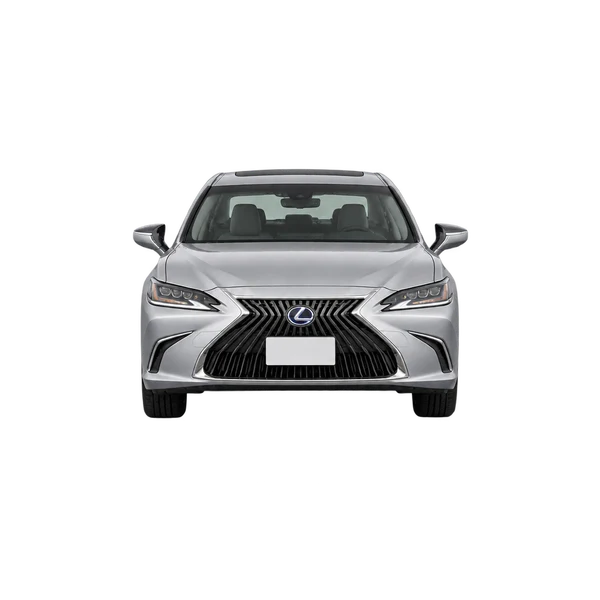 Lexus ES300H 2022 argent, vue avant
