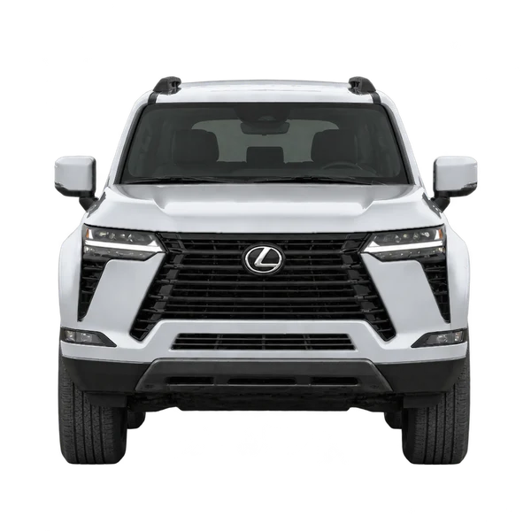 Lexus GX 550 2025 prata, vista frente