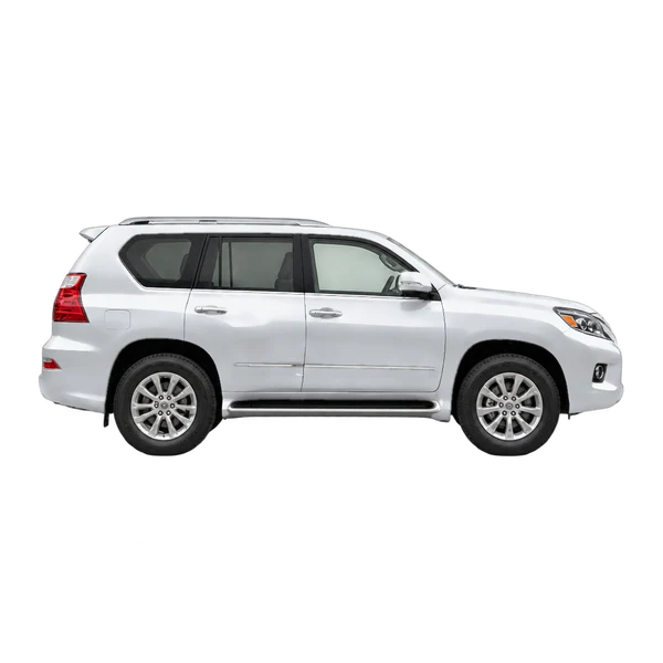 2014 Lexus GX in Silber, Ansicht: Seite (nach rechts gewandt)