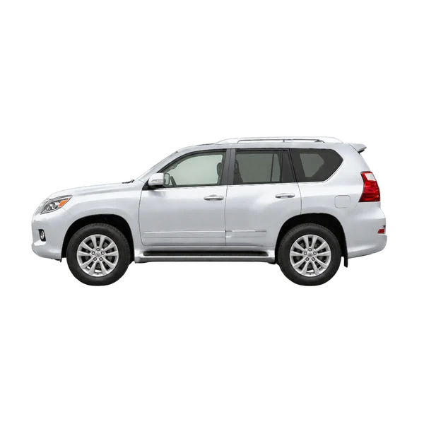 2015 Lexus GX in Silber, Ansicht: Seite (nach links gerichtet)