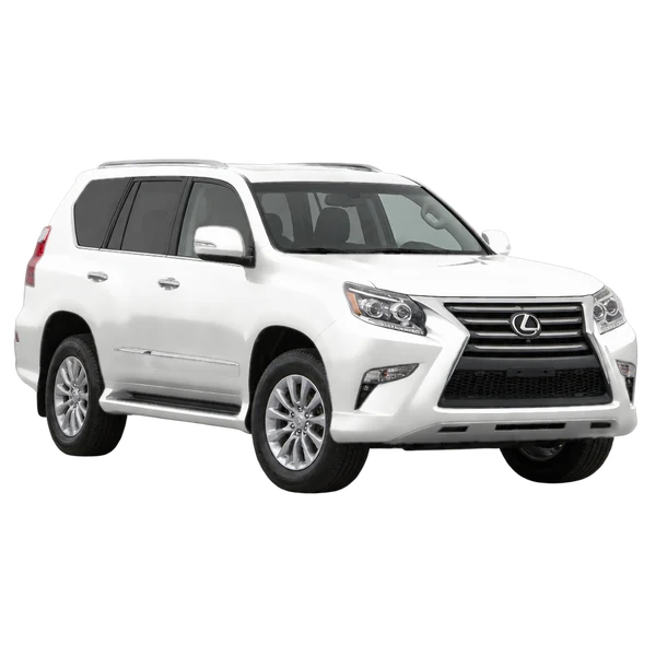 Lexus GX 2021 blanc, vue trois-quarts avant (orienté vers la gauche)