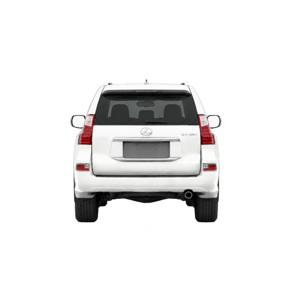 Lexus GX 2021 blanc, vue arrière