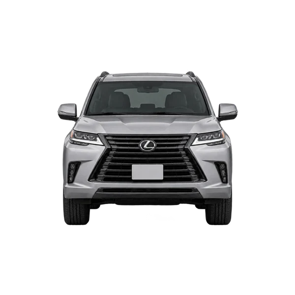 シルバーの2024 Lexus GX550（正面ビュー）