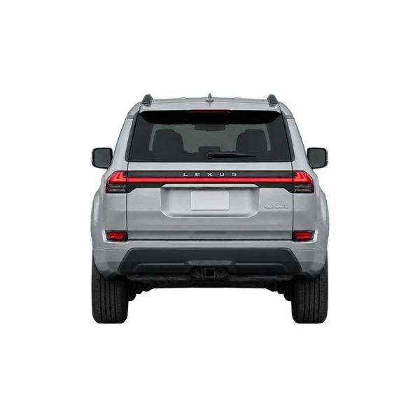 Lexus GX550 2026 argent, vue arrière