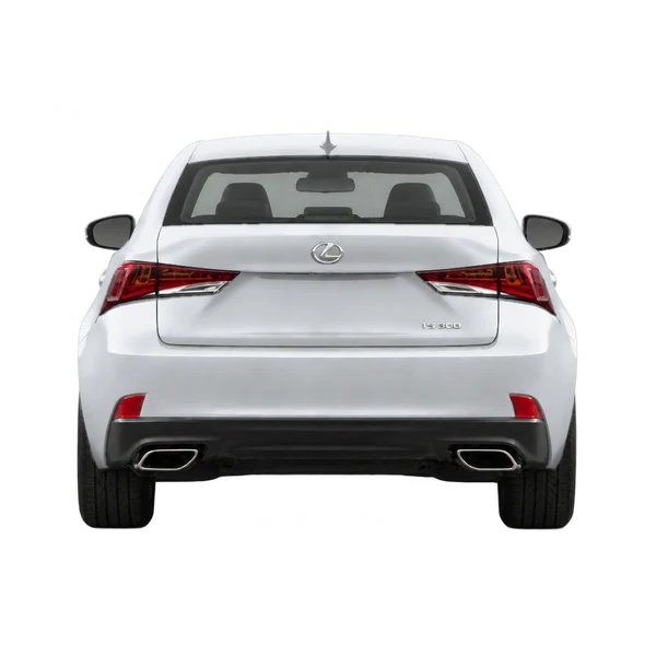 Lexus IS 300 2018 argent, vue arrière