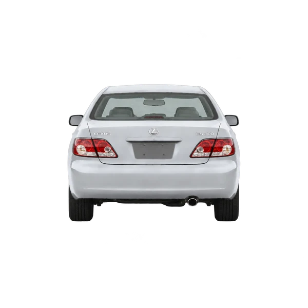 Lexus IS 2001 باللون فضي، منظر من الخلف