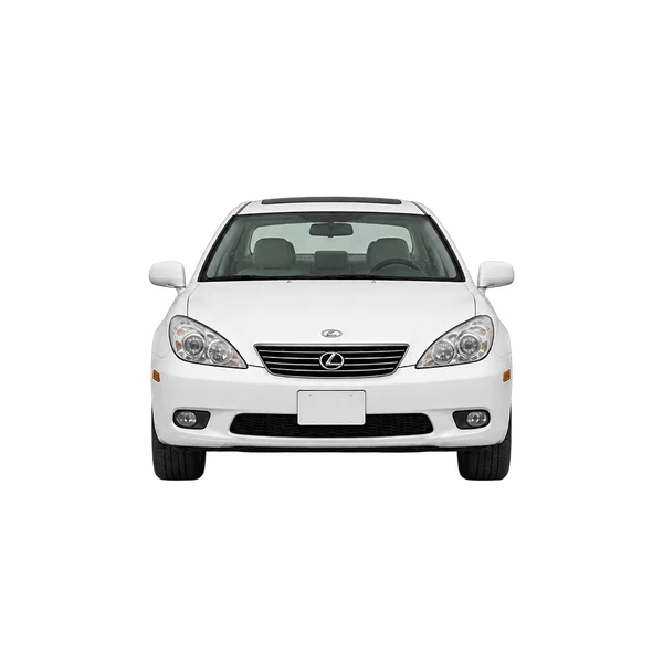 ホワイトの2010 Lexus IS（正面ビュー）