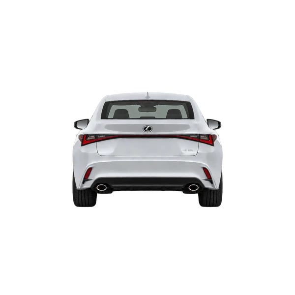 Lexus IS 2025 argent, vue arrière