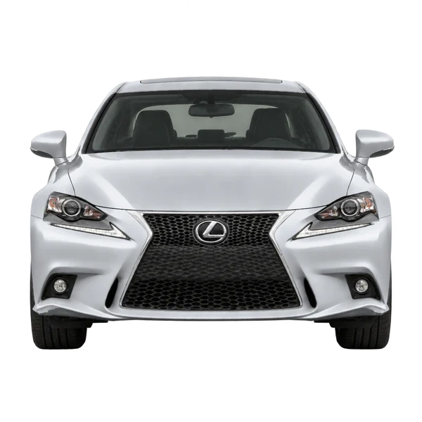 シルバーの2016 Lexus IS200T（正面ビュー）