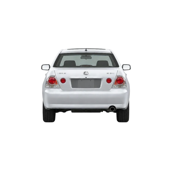 2001 Lexus IS300 in Silber, Ansicht: Heck