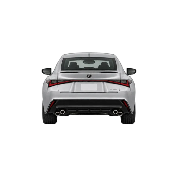 Lexus IS500 2022 argent, vue arrière