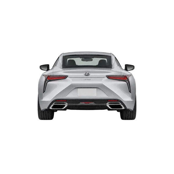 シルバーの2022 Lexus LC 500（リアビュー）