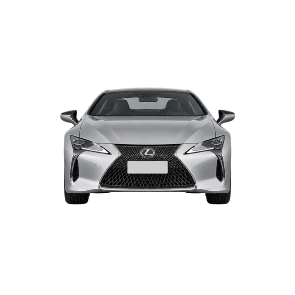 Lexus LC500H 2022 prata, vista frente