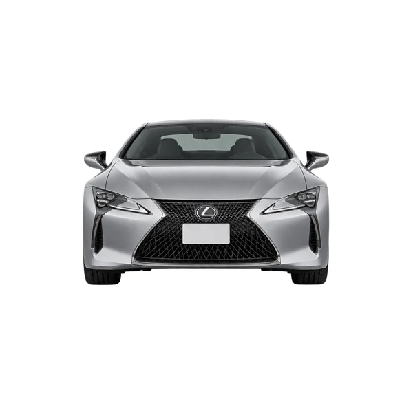 Lexus LC500H 2023 prata, vista frente