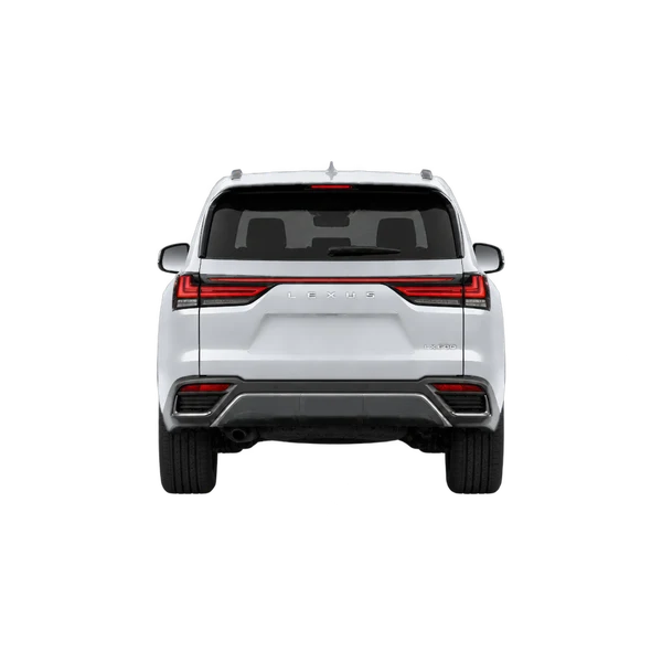 Lexus LX 600 2025 prata, vista traseira