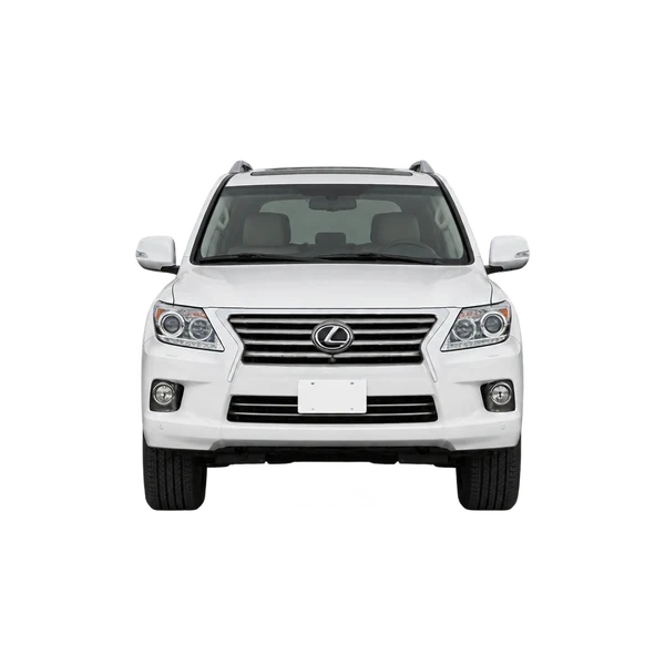 Lexus LX 2013 branco, vista frente