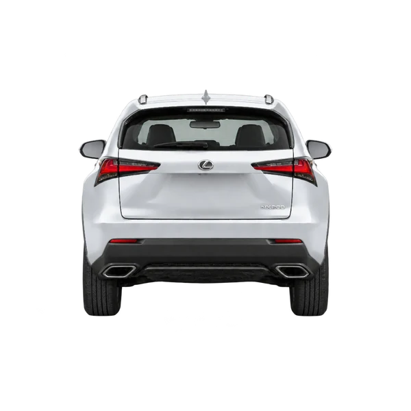 Lexus NX 200 2017 prata, vista traseira