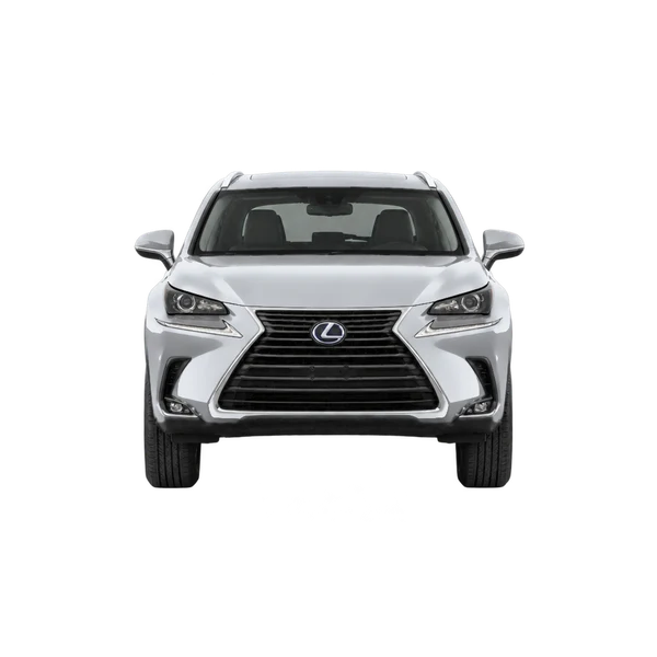 Lexus NX 300H Luxury 2018 en plateado, vista frontal