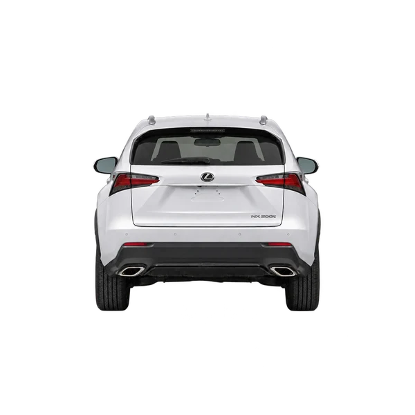Lexus NX 2017 blanc, vue arrière