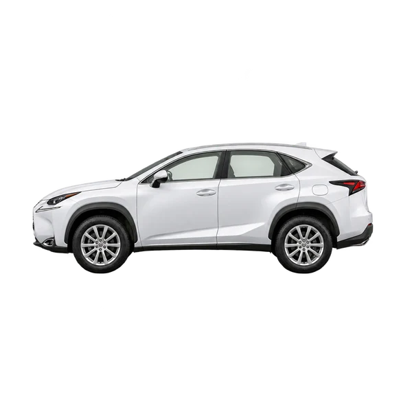 2019 Lexus NX in weiß, Ansicht: Seite (nach links gerichtet)
