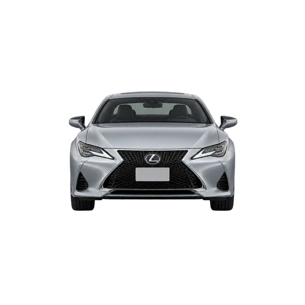 Lexus RC300 2022 argent, vue avant
