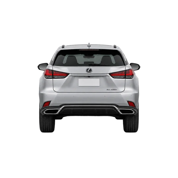 Lexus RX 450H 2025 prata, vista traseira