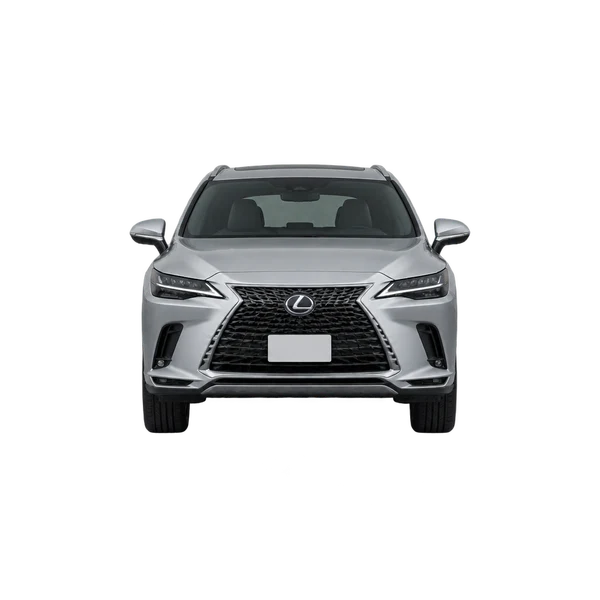 Lexus RX 500H 2025 prata, vista frente