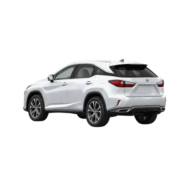 Lexus RX 2016 argent, vue trois-quarts arrière (orienté vers la gauche)
