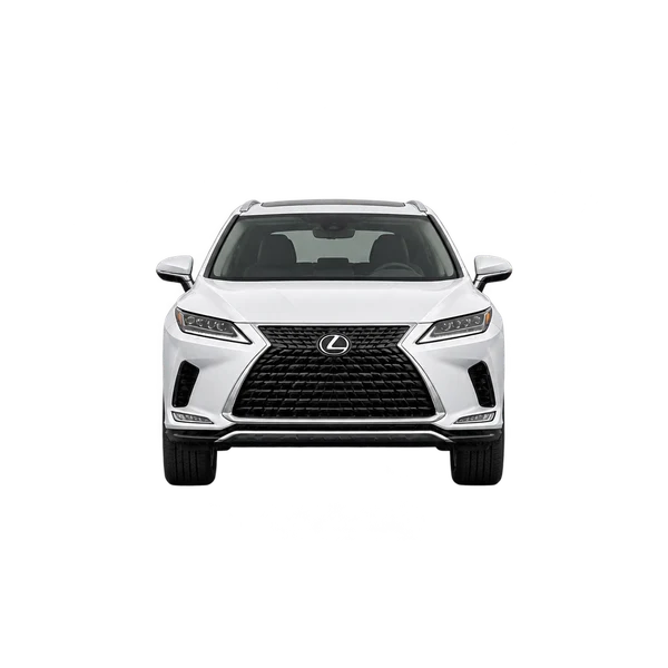 Lexus RX 2023 blanc, vue avant