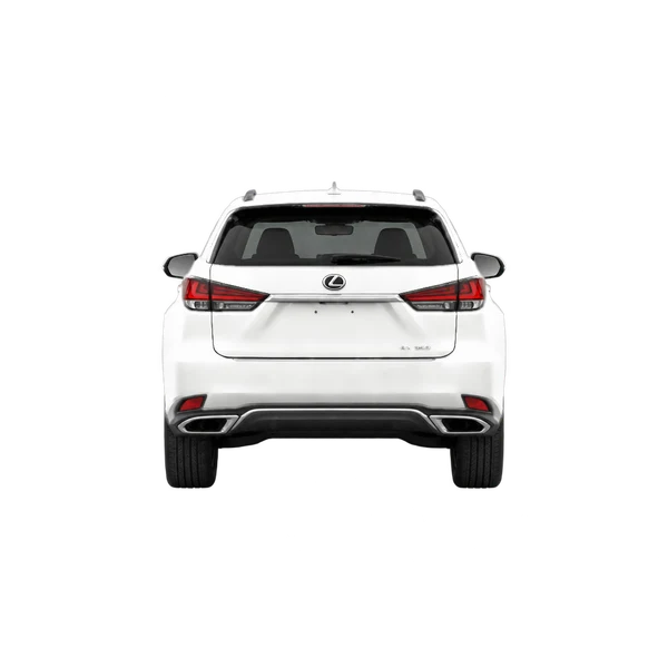 Lexus RX 2026 branco, vista traseira