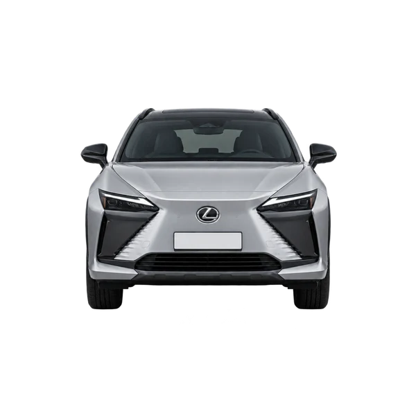 Lexus RZ 2023 argent, vue avant